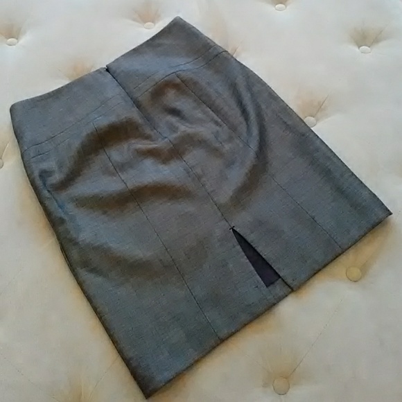 Gray Express pencil skirt - Picture 5 of 7